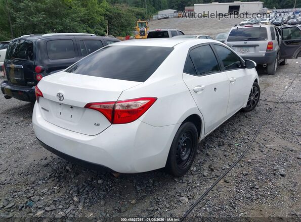 2T1BURHE6JC054721 2018 TOYOTA COROLLA White Tył prawy