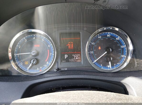 2T1BURHE6JC077982 2018 TOYOTA COROLLA Gray Widok tylnych siedzeń