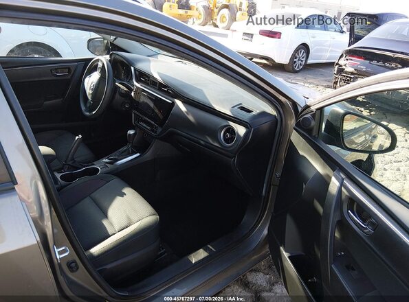 2T1BURHE6JC077982 2018 TOYOTA COROLLA Gray Widok wnętrza z przodu