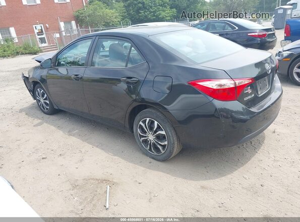 2T1BURHE6JC083068 2018 TOYOTA COROLLA Черный Задняя левая четверть