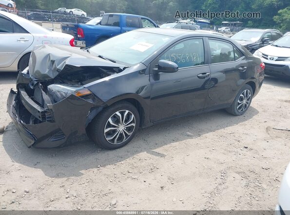 2T1BURHE6JC083068 2018 TOYOTA COROLLA Черный Передняя левая четверть