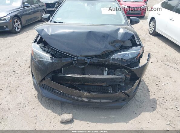 2T1BURHE6JC083068 2018 TOYOTA COROLLA Черный Вид щитка приборов