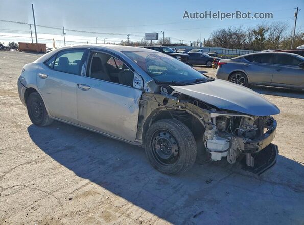 2T1BURHE6JC096399 2018 TOYOTA COROLLA Серебряный Передняя правая четверть