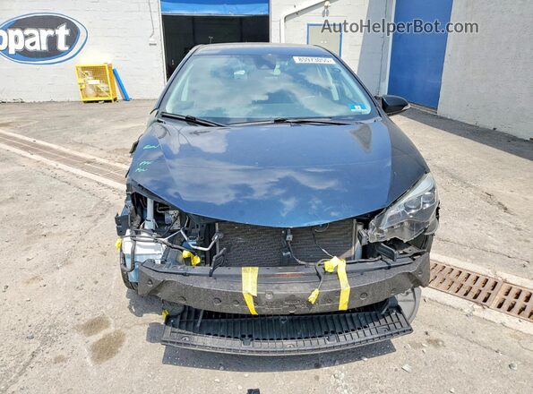 2T1BURHE6JC097309 2018 TOYOTA COROLLA Синий Вид спереди