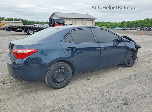 2T1BURHE6JC106512 2018 TOYOTA COROLLA Blue Հետևի աջ