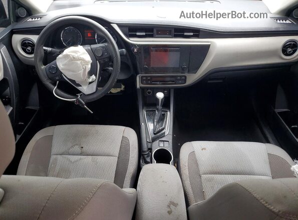 2T1BURHE6JC106512 2018 TOYOTA COROLLA Blue Առջևի վահանակի տեսք