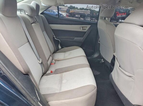 2T1BURHE6JC106512 2018 TOYOTA COROLLA Blue Հետևի նստատեղերի տեսք