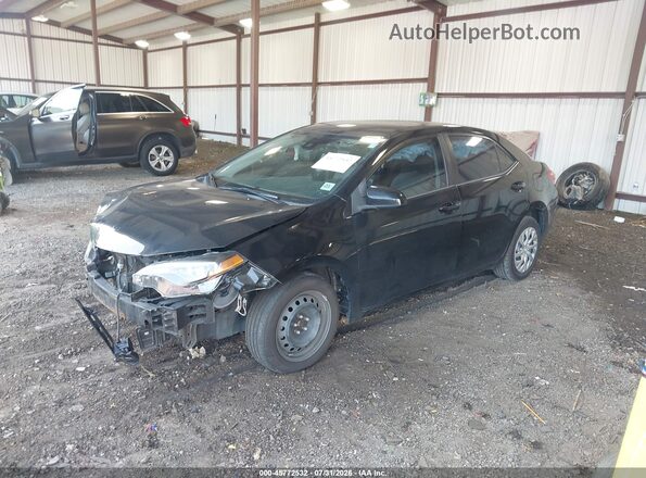 2T1BURHE6JC111063 2018 TOYOTA COROLLA Черный Передняя левая четверть
