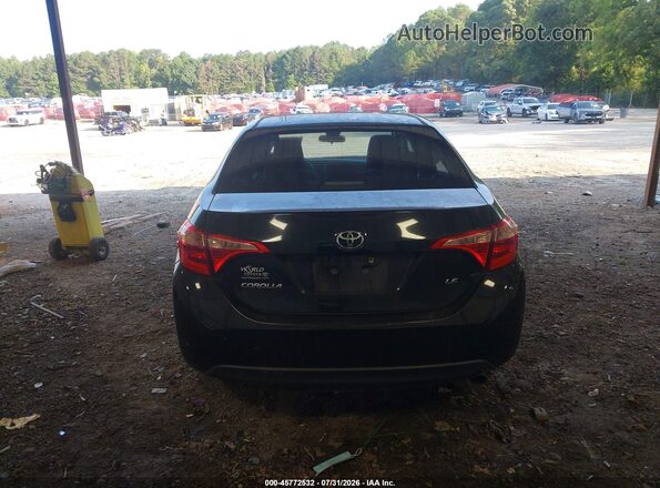 2T1BURHE6JC111063 2018 TOYOTA COROLLA Черный 