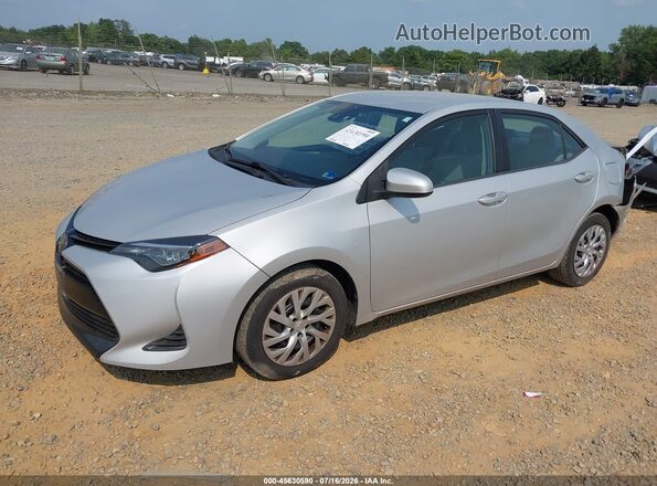 2T1BURHE6JC113363 2018 TOYOTA COROLLA Silver Front left