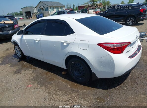 2T1BURHE6JC965289 2018 TOYOTA COROLLA White Задня ліва чверть
