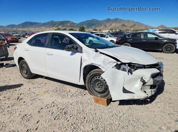 2T1BURHE6JC974624 2018 TOYOTA COROLLA White Передня права чверть