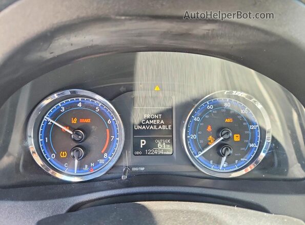 2T1BURHE6JC974624 2018 TOYOTA COROLLA White Вид щитка приладів