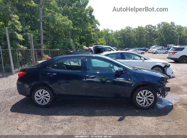 2T1BURHE6JC978737 2018 TOYOTA COROLLA Blue Widok wnętrza z tyłu