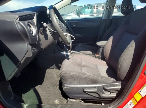 2T1BURHE6KC140855 2019 TOYOTA COROLLA Красный Вид салона спереди