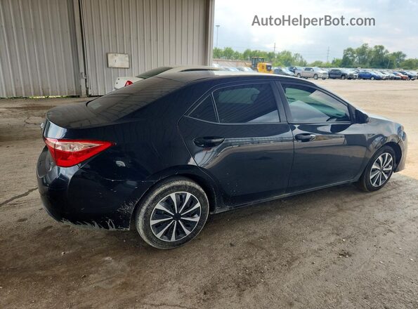 2T1BURHE6KC148793 2019 TOYOTA COROLLA Черный Задняя правая четверть