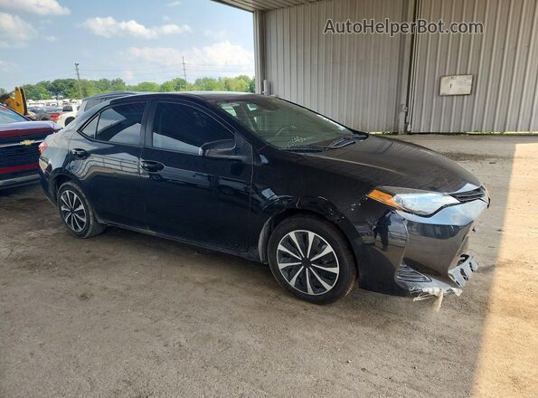2T1BURHE6KC148793 2019 TOYOTA COROLLA Черный Передняя правая четверть