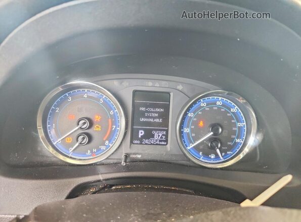 2T1BURHE6KC148793 2019 TOYOTA COROLLA Черный Вид щитка приборов