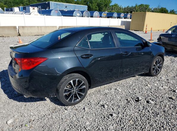 2T1BURHE6KC160166 2019 TOYOTA COROLLA Black Задня права чверть