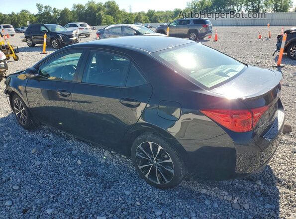 2T1BURHE6KC160166 2019 TOYOTA COROLLA Black Задня ліва чверть
