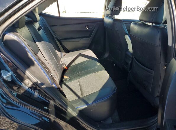 2T1BURHE6KC160166 2019 TOYOTA COROLLA Black Вид задніх сидінь