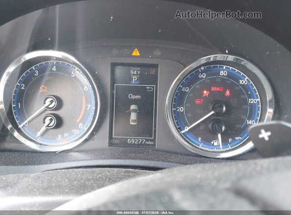 2T1BURHE6KC162998 2019 TOYOTA COROLLA Синий Вид задних сидений
