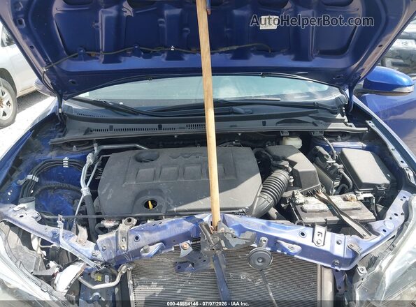 2T1BURHE6KC162998 2019 TOYOTA COROLLA Синий Вид сзади