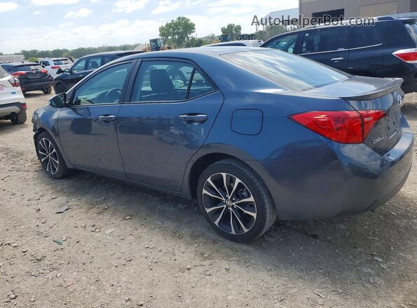 2T1BURHE6KC166744 2019 TOYOTA COROLLA Charcoal Tył lewy