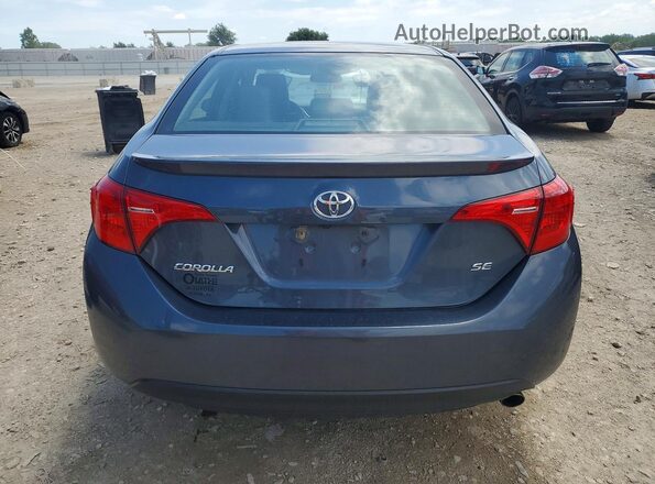 2T1BURHE6KC166744 2019 TOYOTA COROLLA Charcoal Widok z tyłu