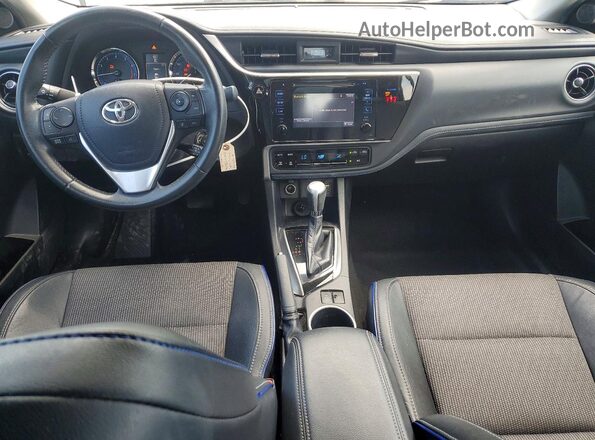 2T1BURHE6KC166744 2019 TOYOTA COROLLA Charcoal Widok deski rozdzielczej