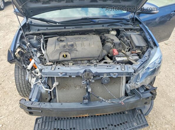 2T1BURHE6KC166744 2019 TOYOTA COROLLA Charcoal Widok wnętrza z tyłu