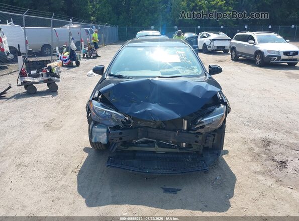 2T1BURHE6KC176190 2019 TOYOTA COROLLA Black Rear interior view