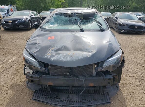 2T1BURHE6KC178408 2019 TOYOTA COROLLA Black Вид спереду