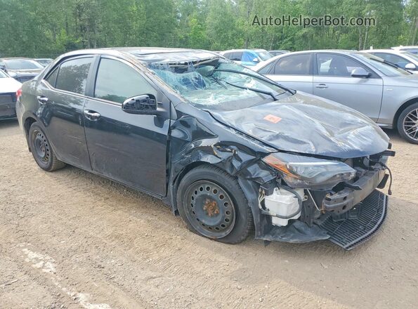 2T1BURHE6KC178408 2019 TOYOTA COROLLA Black Передня права чверть