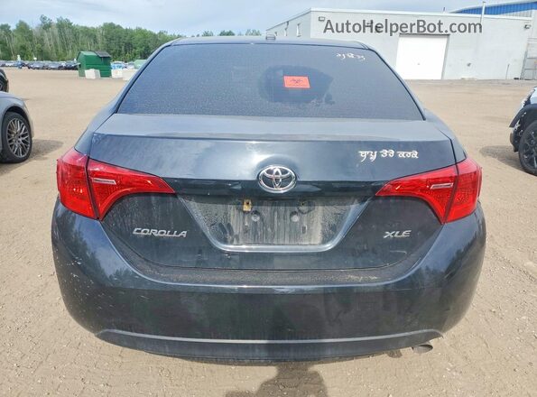 2T1BURHE6KC178408 2019 TOYOTA COROLLA Black Вид ззаду