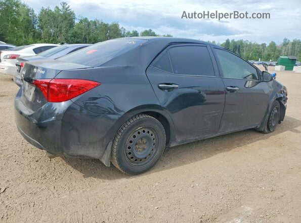 2T1BURHE6KC178408 2019 TOYOTA COROLLA Black Задня права чверть
