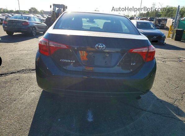 2T1BURHE6KC181454 2019 TOYOTA COROLLA Черный Вид сзади