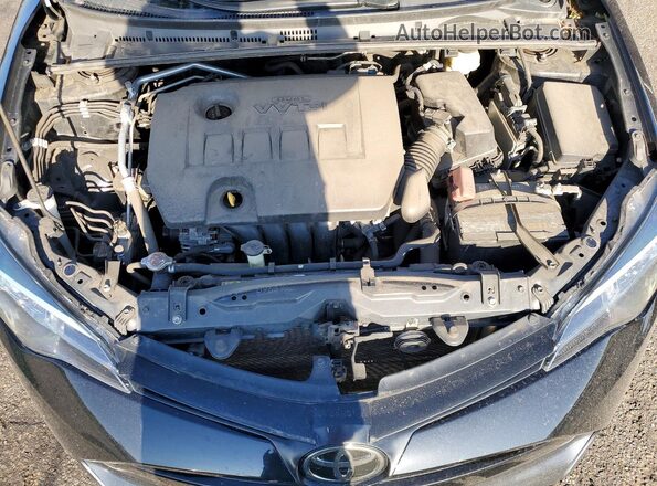 2T1BURHE6KC181454 2019 TOYOTA COROLLA Черный Вид задней части салона
