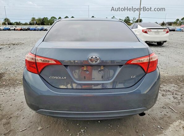 2T1BURHE6KC209222 2019 TOYOTA COROLLA Серый Вид сзади