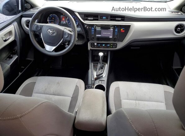2T1BURHE6KC209222 2019 TOYOTA COROLLA Серый Вид панели приборов