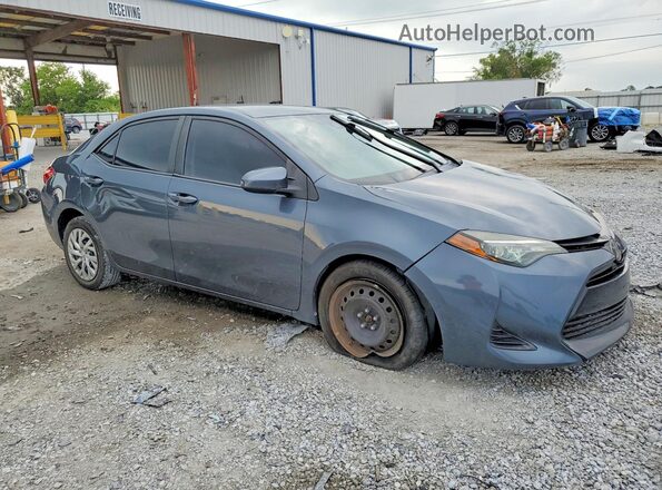 2T1BURHE6KC209222 2019 TOYOTA COROLLA Серый Передняя правая четверть