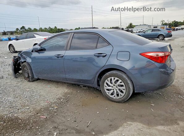 2T1BURHE6KC209222 2019 TOYOTA COROLLA Серый Задняя левая четверть