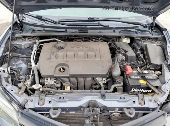 2T1BURHE6KC209222 2019 TOYOTA COROLLA Серый Вид задней части салона