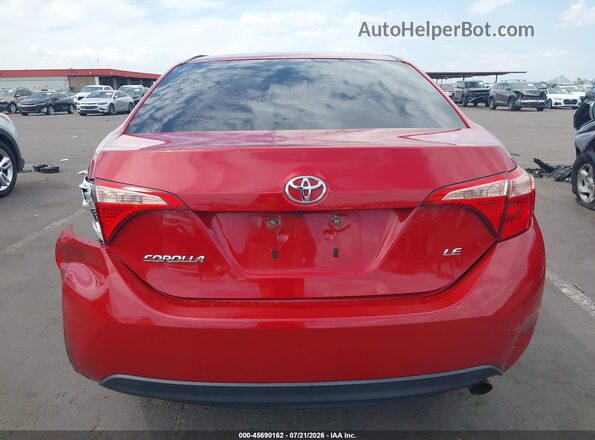 2T1BURHE6KC222469 2019 TOYOTA COROLLA Red 