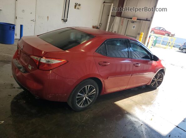 2T1BURHE7GC483245 2016 TOYOTA COROLLA Red 
