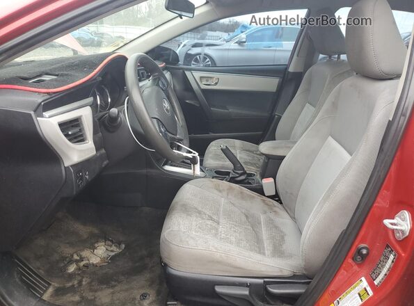 2T1BURHE7GC483245 2016 TOYOTA COROLLA Red 