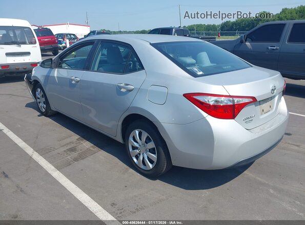 2T1BURHE7GC502134 2016 TOYOTA COROLLA Gray Задня ліва чверть