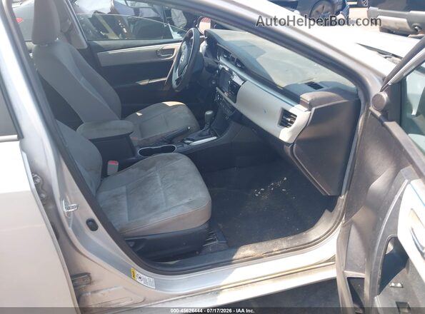 2T1BURHE7GC502134 2016 TOYOTA COROLLA Gray Вид салону спереду