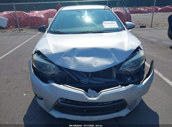 2T1BURHE7GC502134 2016 TOYOTA COROLLA Gray Вид щитка приладів
