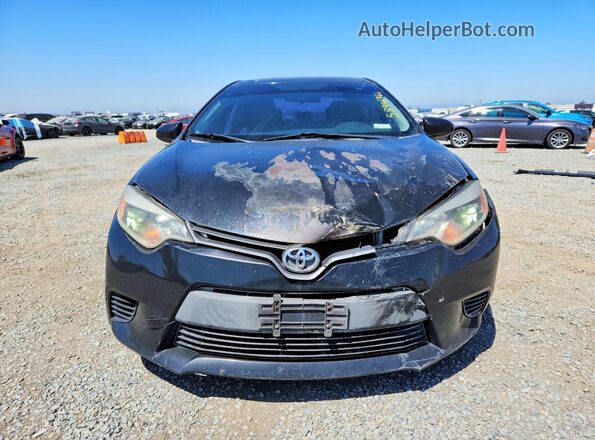 2T1BURHE7GC506037 2016 TOYOTA COROLLA Black წინა ხედი